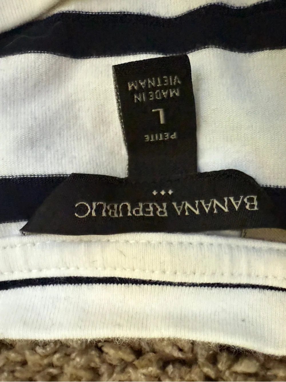 Striped Navy and White Short Sleeve Swim Cover-Up Dress! NWOT